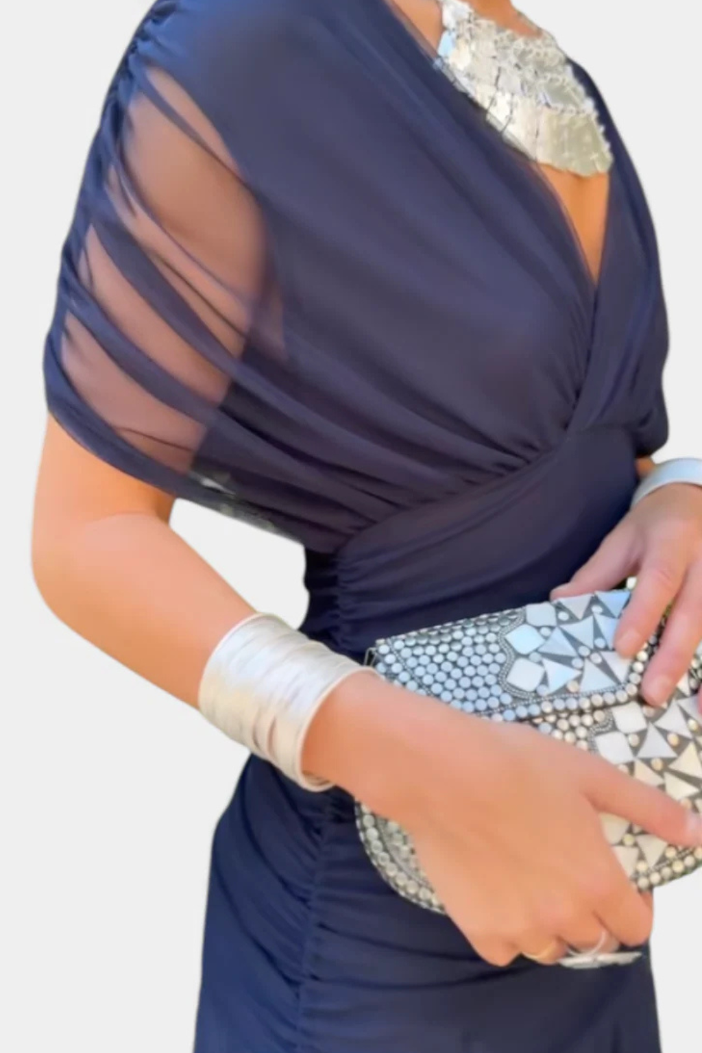 Off-Shoulder Pleated Summer Dress for Women - Elegant Casual Wear