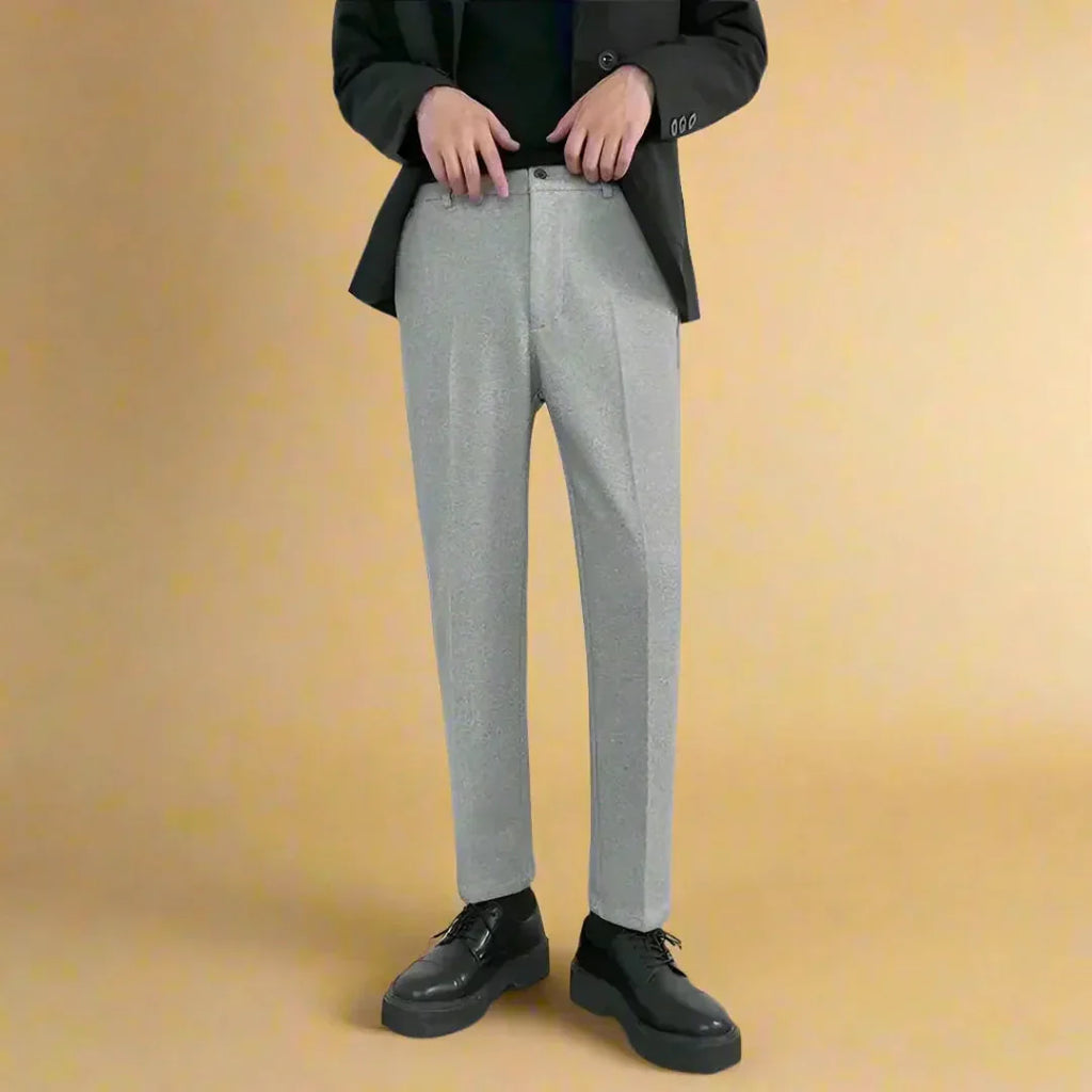 Aspen Fabric Trousers - Tailored Fit - Smart Casual - Men's Wear