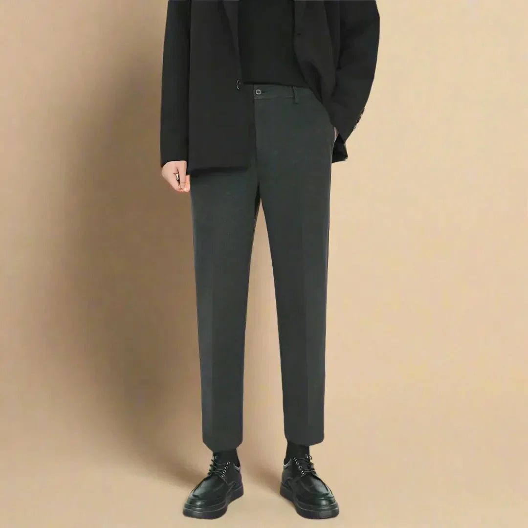 Aspen Fabric Trousers - Tailored Fit - Smart Casual - Men's Wear