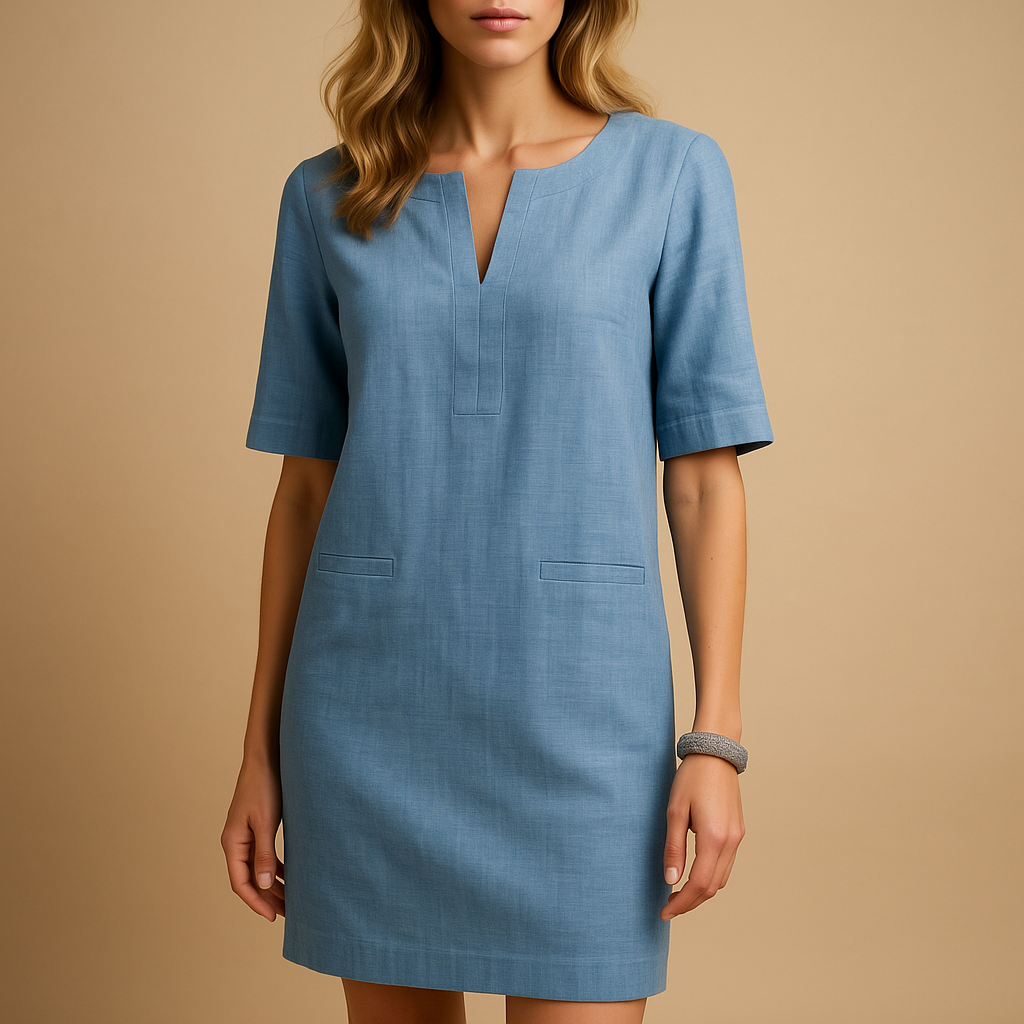 Casual Chic Women's Dress | Lightweight Fabric | Versatile Day-to-Night Style | Perfect for Summer Events