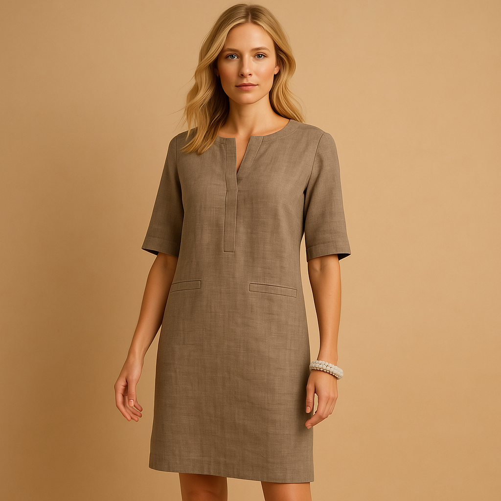 Casual Chic Women's Dress | Lightweight Fabric | Versatile Day-to-Night Style | Perfect for Summer Events