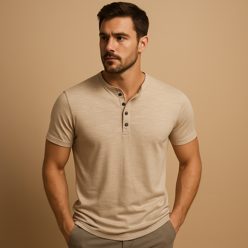 Men's Casual Cotton T-Shirt | Comfortable Everyday Wear | Short Sleeve Design | Versatile for All Occasions