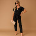 Chic Tailored Jumpsuit for Women | Elegant Design for Work or Casual Wear | Comfortable Fabric, Versatile Fit