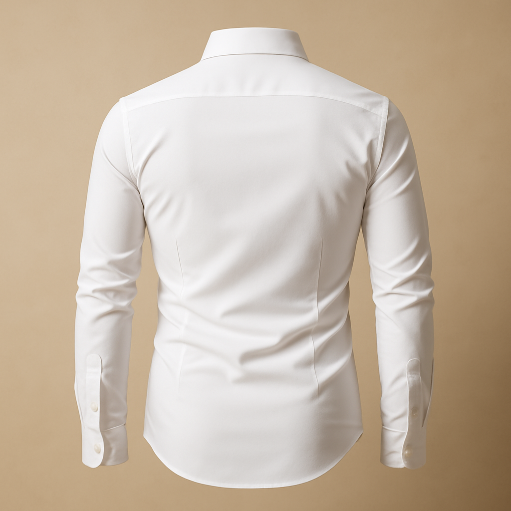 Men's Modern Fit Long Sleeve Shirt | Classic Cotton Casual Wear for Everyday Use