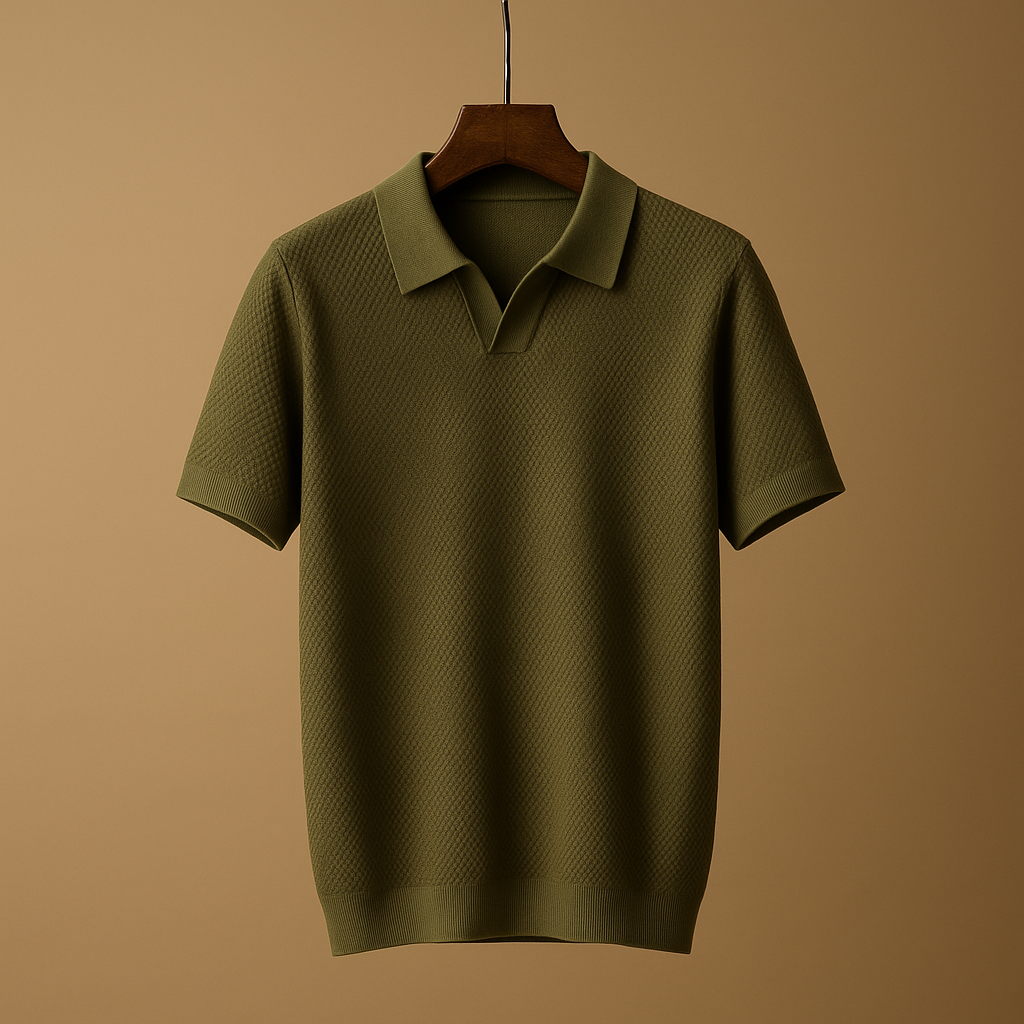Slim Fit Polo Shirt for Men | Cotton Blend | Classic Design | Casual Wear
