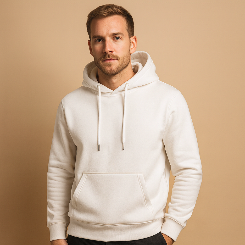 Men's Casual Hoodie | Soft Cotton Blend | Relaxed Fit | Everyday Wear | Available in Multiple Colors