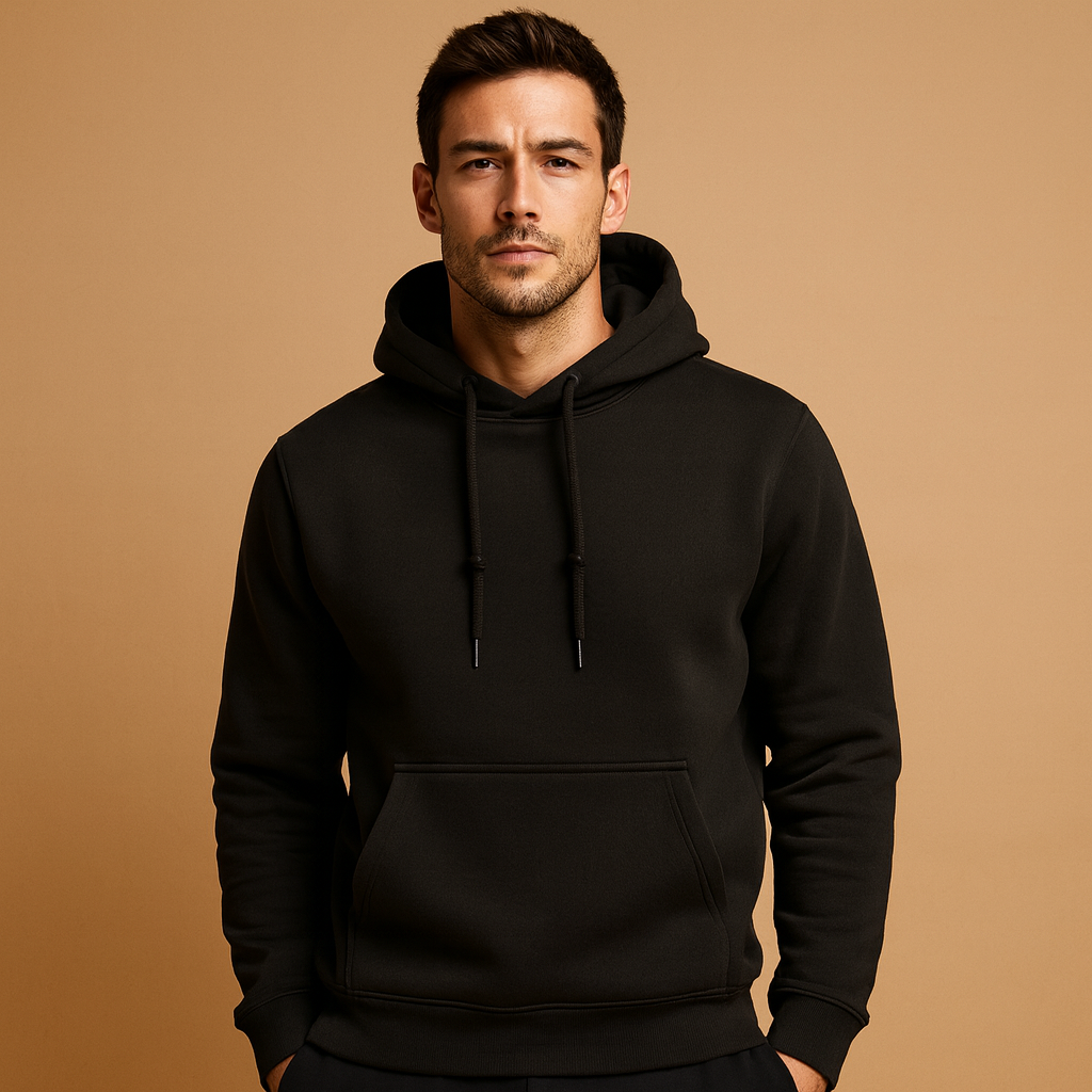 Men's Casual Hoodie | Soft Cotton Blend | Relaxed Fit | Everyday Wear | Available in Multiple Colors