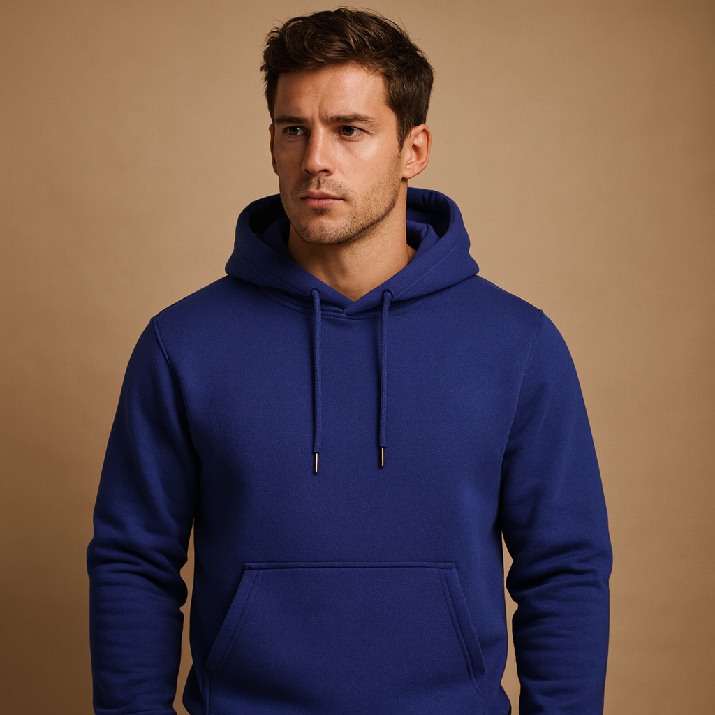Men's Casual Hoodie | Soft Cotton Blend | Relaxed Fit | Everyday Wear | Available in Multiple Colors
