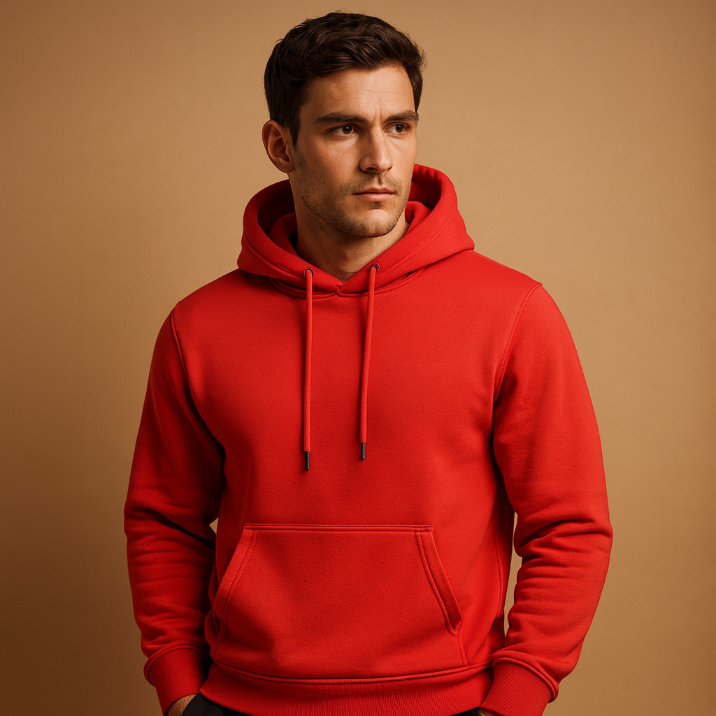 Men's Casual Hoodie | Soft Cotton Blend | Relaxed Fit | Everyday Wear | Available in Multiple Colors