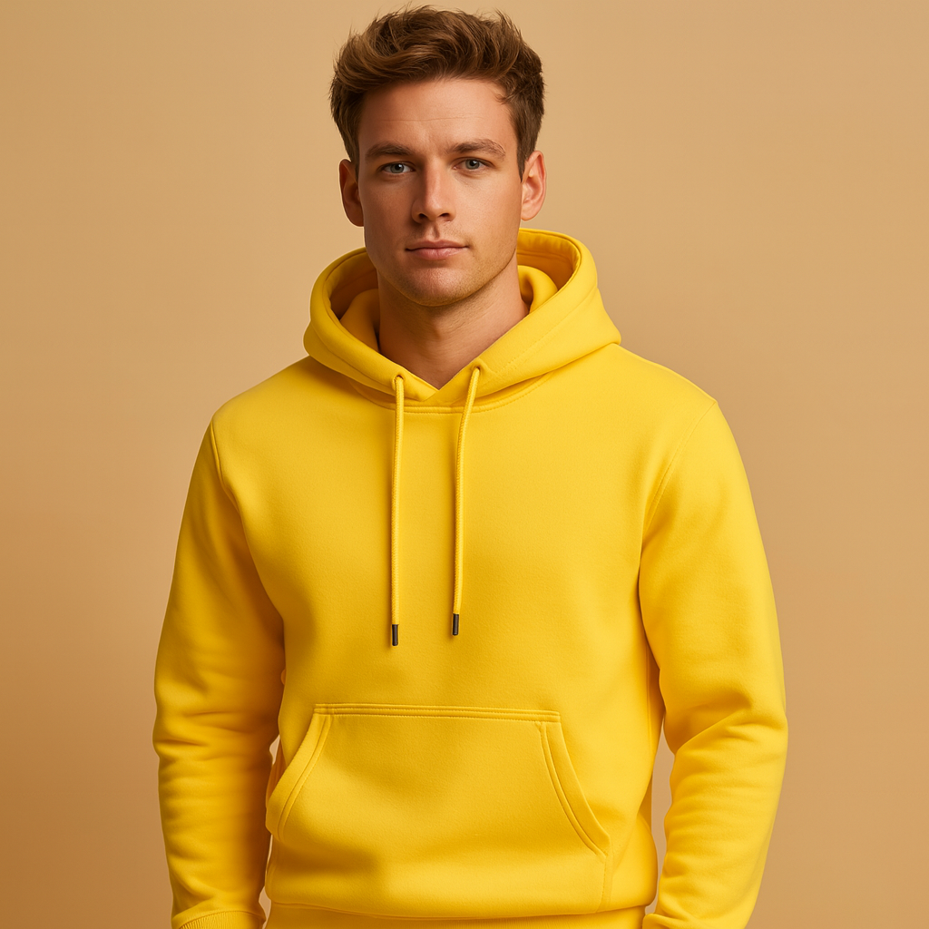 Men's Casual Hoodie | Soft Cotton Blend | Relaxed Fit | Everyday Wear | Available in Multiple Colors
