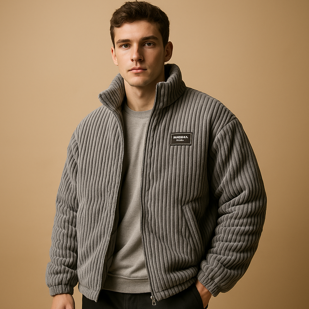 Men's Corduroy Jacket | Classic Design | Casual Outerwear | Versatile Layering Piece