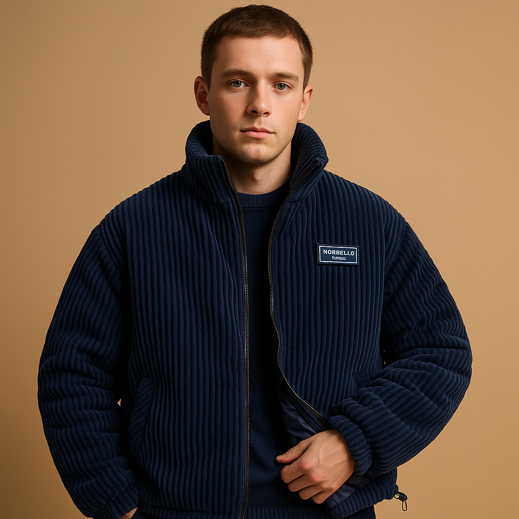 Men's Corduroy Jacket | Classic Design | Casual Outerwear | Versatile Layering Piece