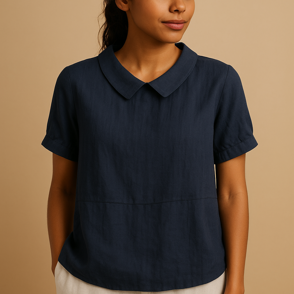 Fitted Women's Blouse | Elegant Design | Lightweight Fabric | Perfect for Work or Casual Wear