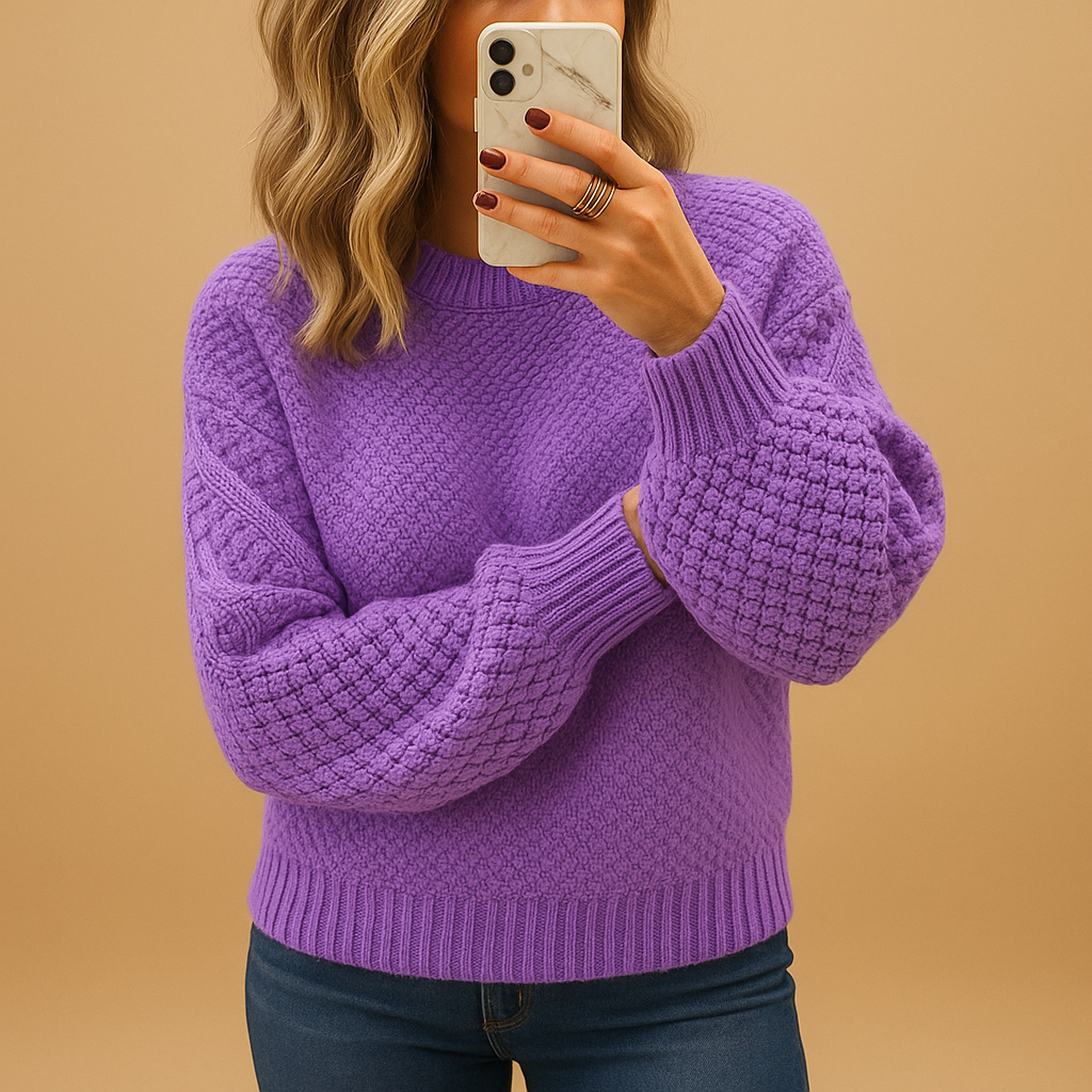 Knitted Women's Sweater | Elegant Design | Cozy Fabric | Perfect for Casual Wear