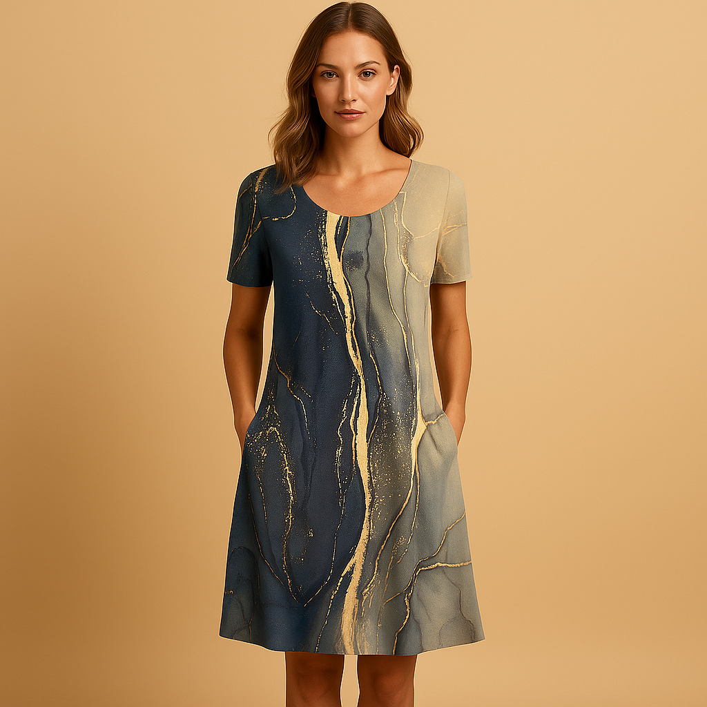 Elegant Midi Dress for Women | Lightweight Fabric | Perfect for Parties and Events | Available in Multiple Colors