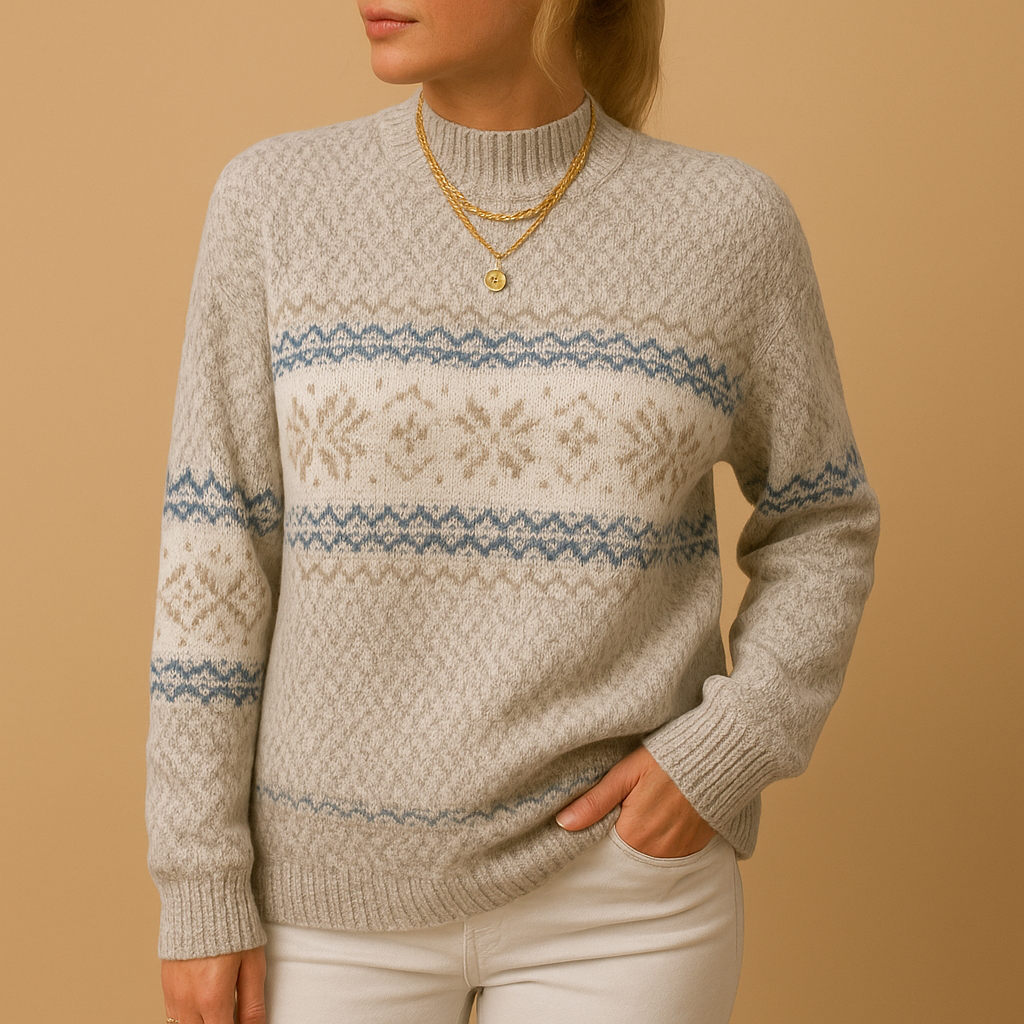 Women's Christmas Sweater | Festive Knit Design for Holiday Parties and Celebrations