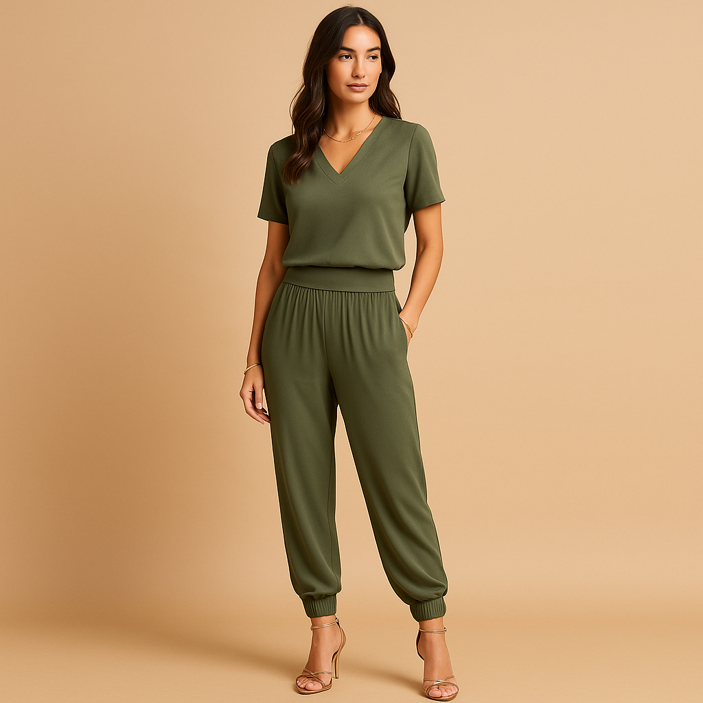 Floral Print Women's Top and Pants Set | Comfortable Casual Outfit for Spring and Summer Wear